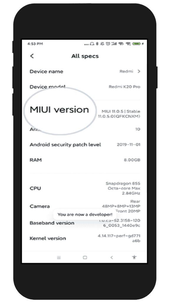 Enable USB Debugging on Xiaomi Phones