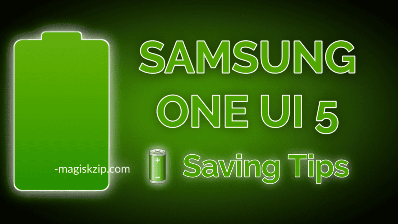 How to Save Battery on Samsung One UI