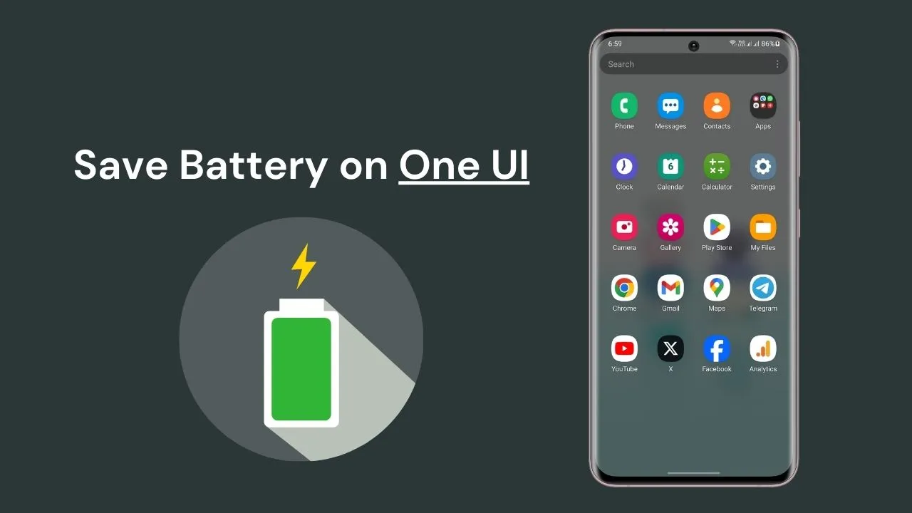 How to Save Battery on Samsung One UI