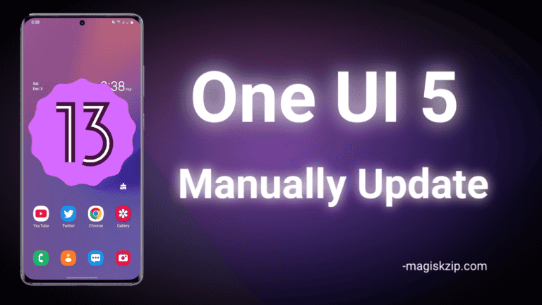 One UI 5.0 Update Manually on Samsung