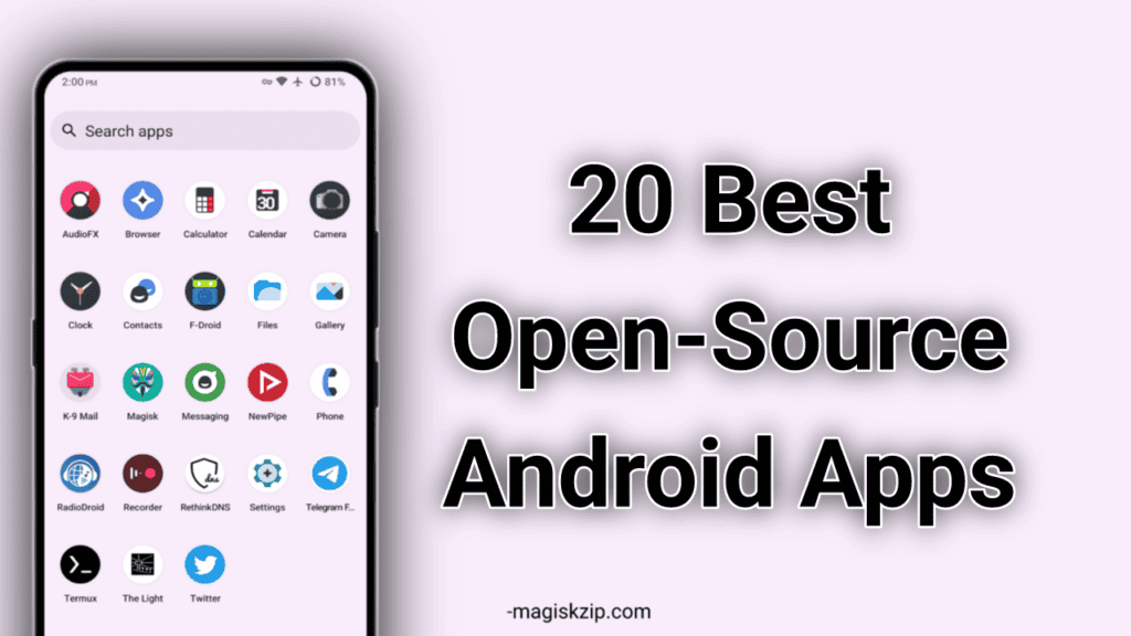 20 best free Open-Source Android Apps