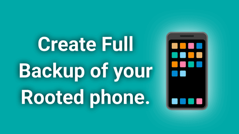 Creating full backup of rooted Android device with ADB tool