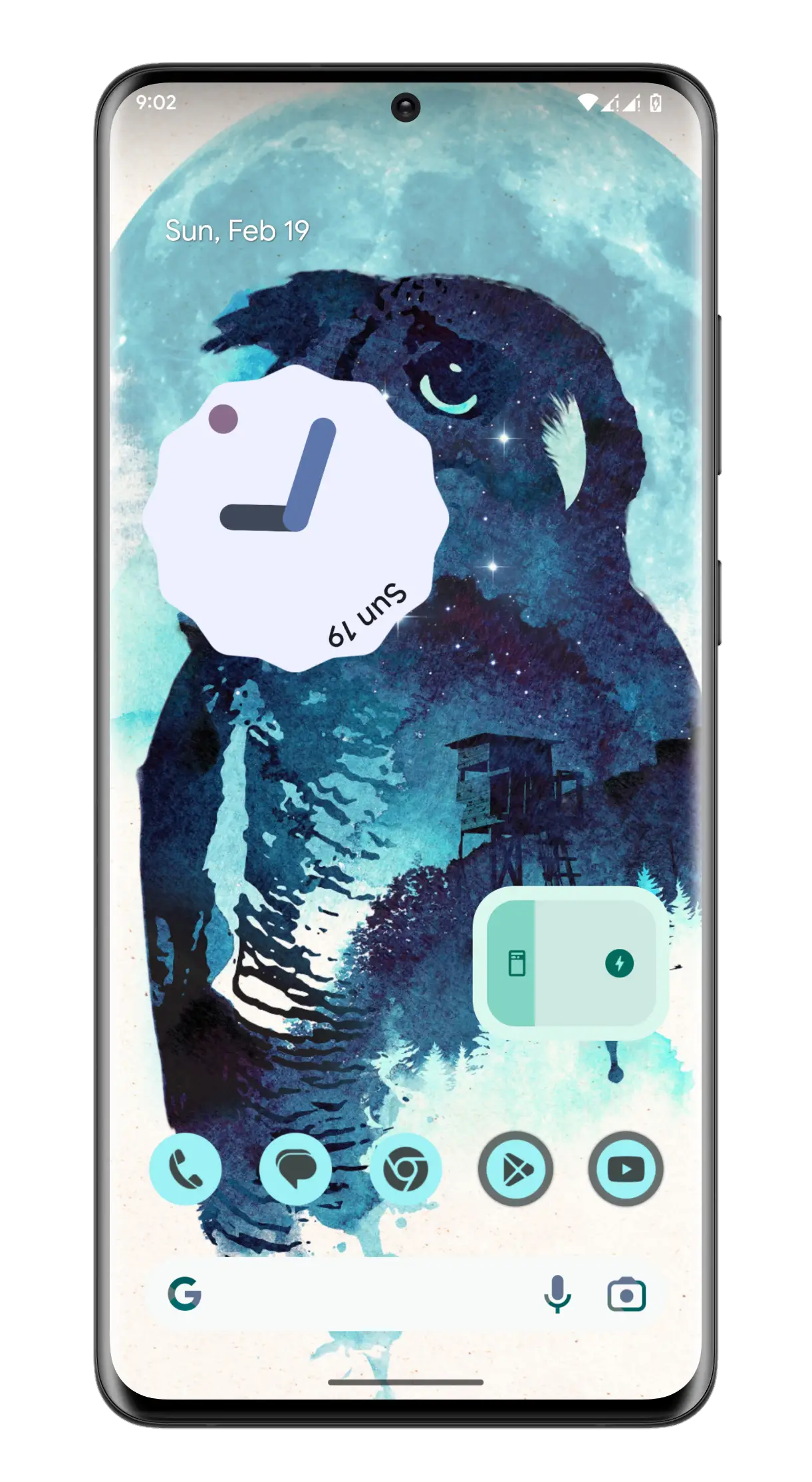 Android 14 Home Screen