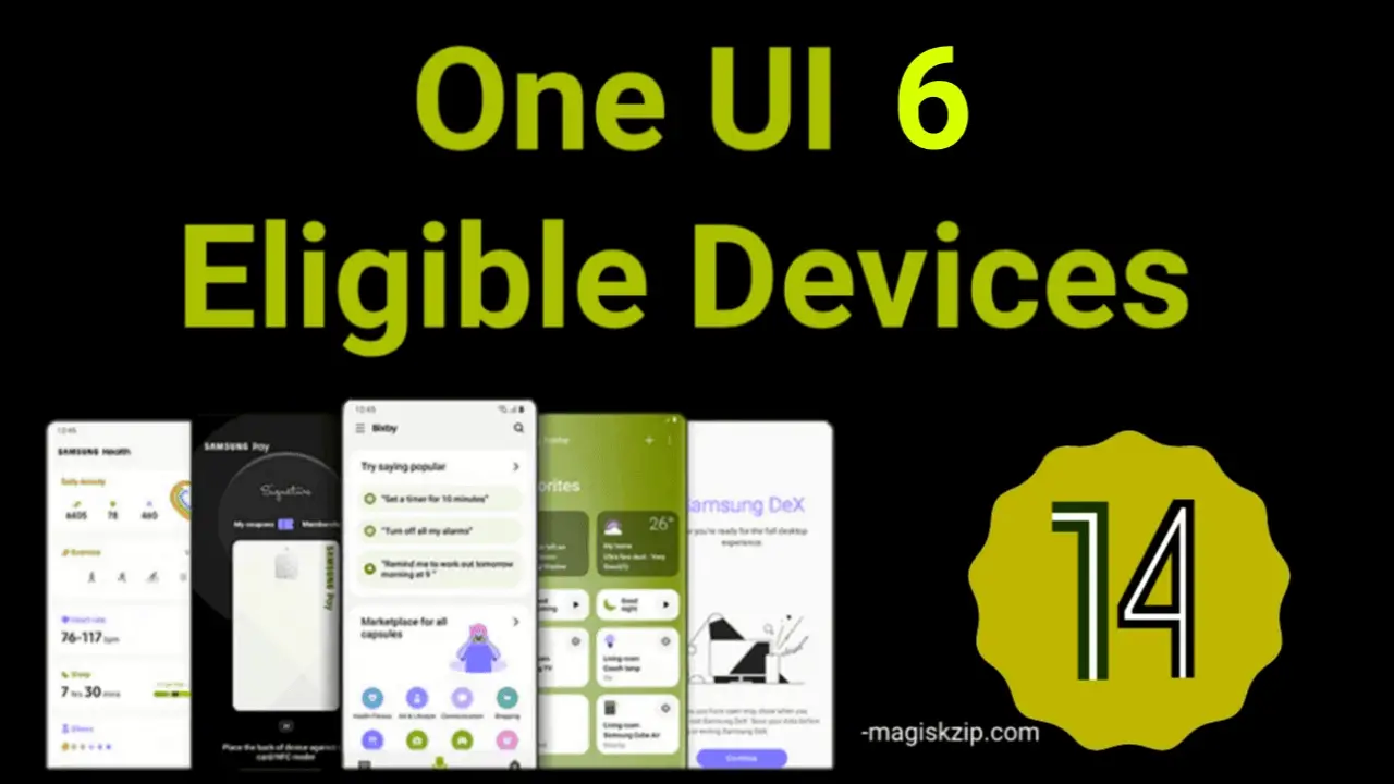 One UI 6 Eligible Devices List