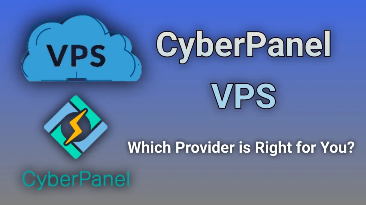 CyberPanel VPS Hosting