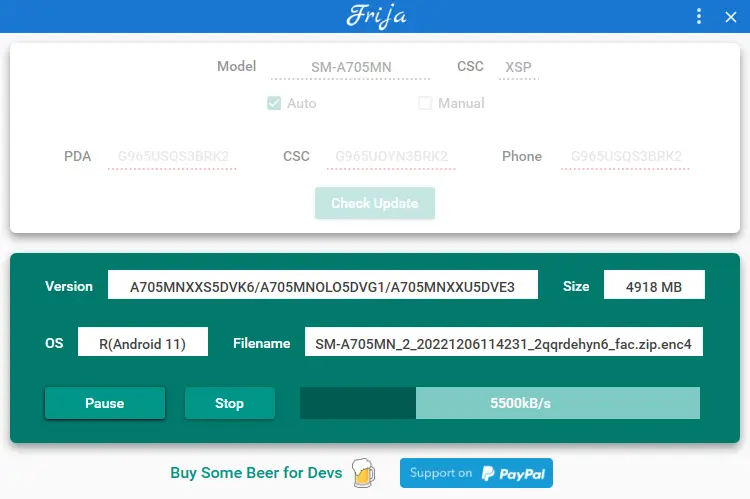 Download Frija The Best Tool For Samsung Firmware