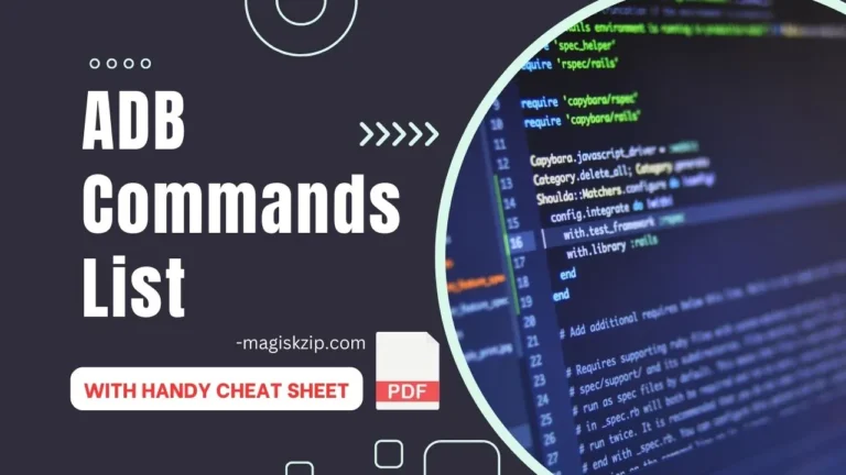 ADB Commands List