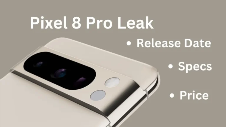 Google Pixel 8 Pro Leak