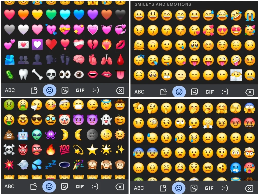 Latest Emoji One UI 6
