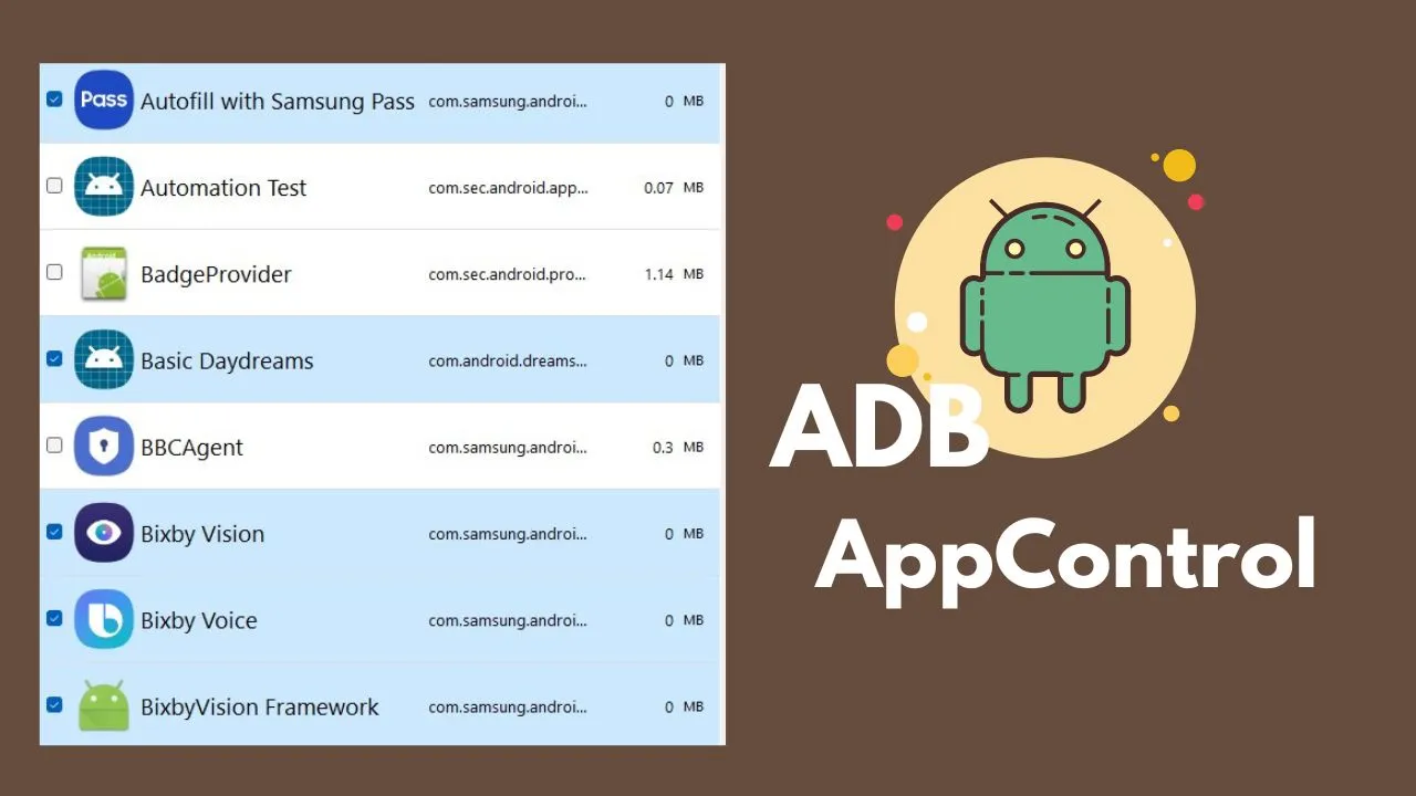 How to Download and Use ADB AppControl to Debloat Your Android Device