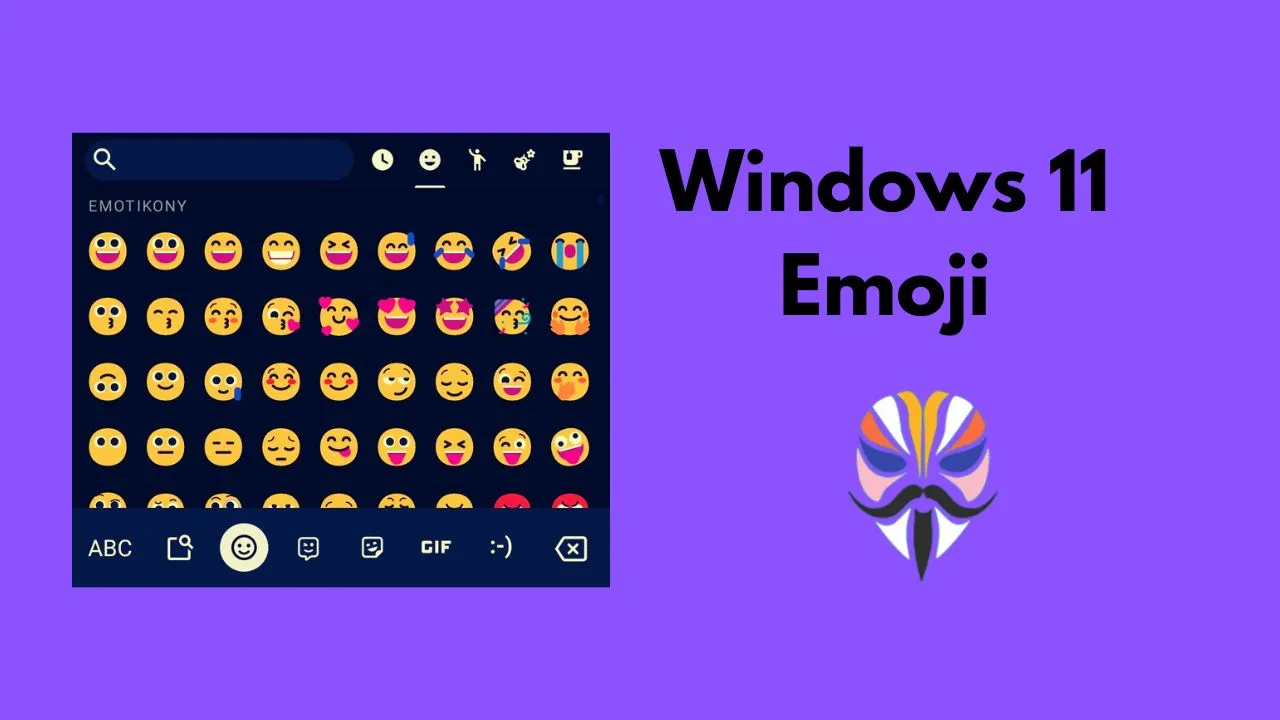 Windows 11 Emoji Magisk Module