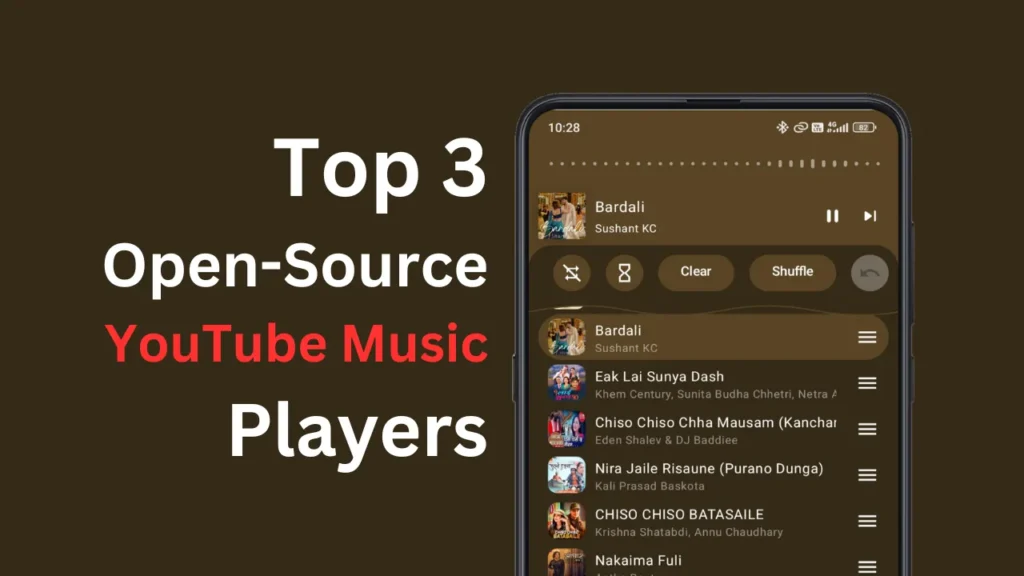 Top 3 Open Source YouTube Music Players