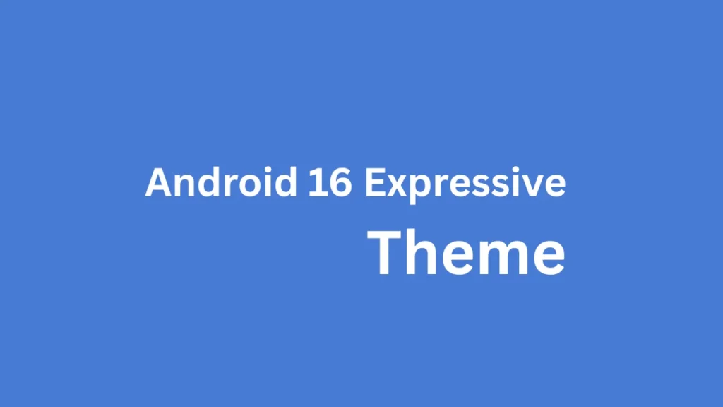 Material 3 Expressive Theme