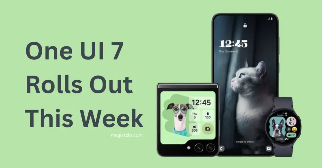 One UI 7 Rolls Out This Week