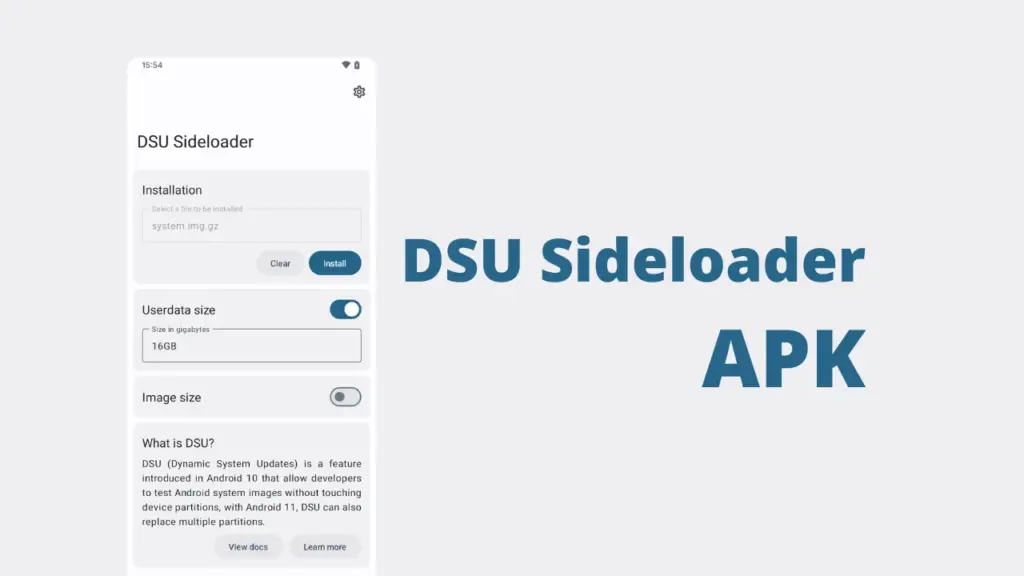 DSU Sideloader APK