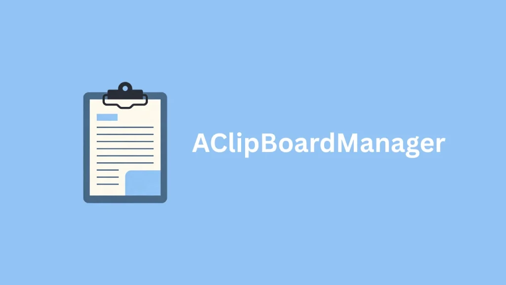 ClipBoard Manager