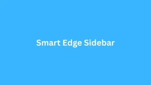 Smart Edge Sidebar